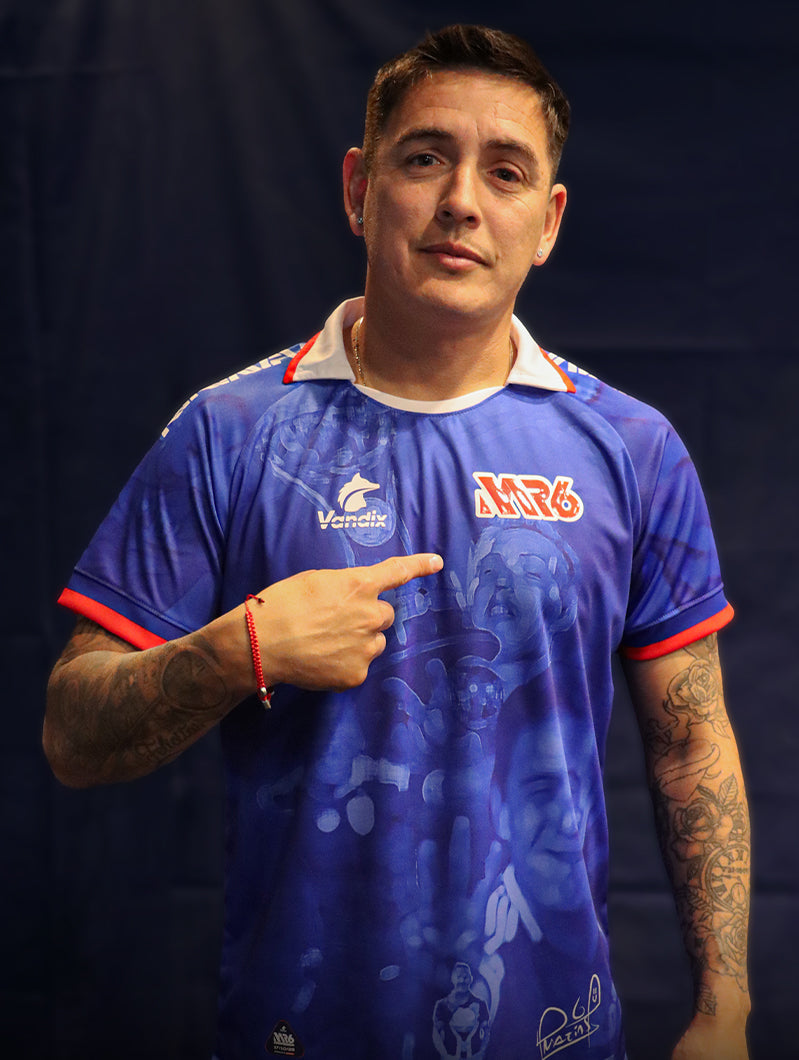 CAMISETA OFICIAL "HUELLA MR6"